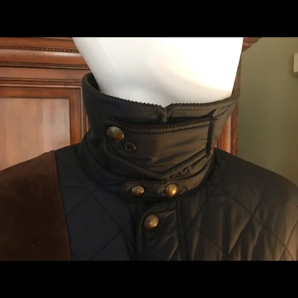 Polo Ralph Lauren Vintage Men’s Quilted Jacket L & XL Navy Blue